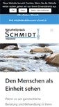 Mobile Screenshot of heilpraktikerpraxis-schmidt.de